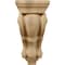 Ekena Millwork 4 1/2"W x 5"D x 10"H Medium Traditional Wood Corbel, Cherry CORW05X05X10TRCH - alternate 2